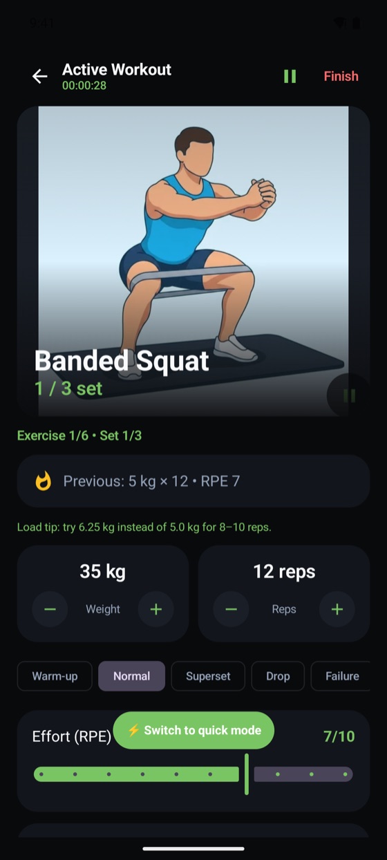 Set screen
